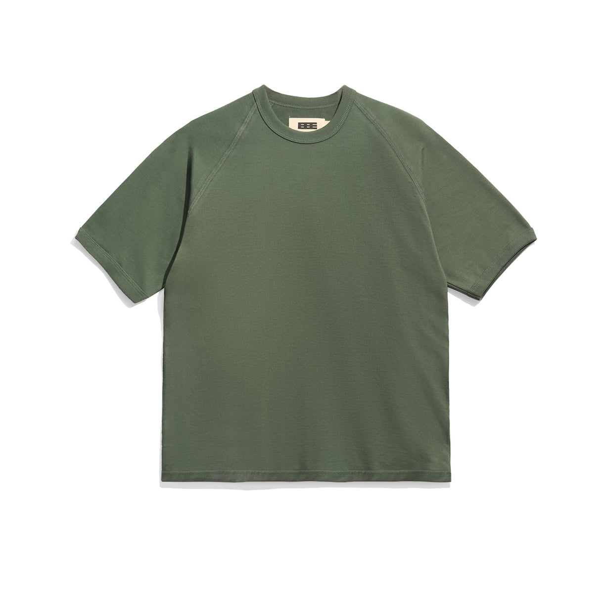 Cropped Raglan T-Shirt [Forrest Green]