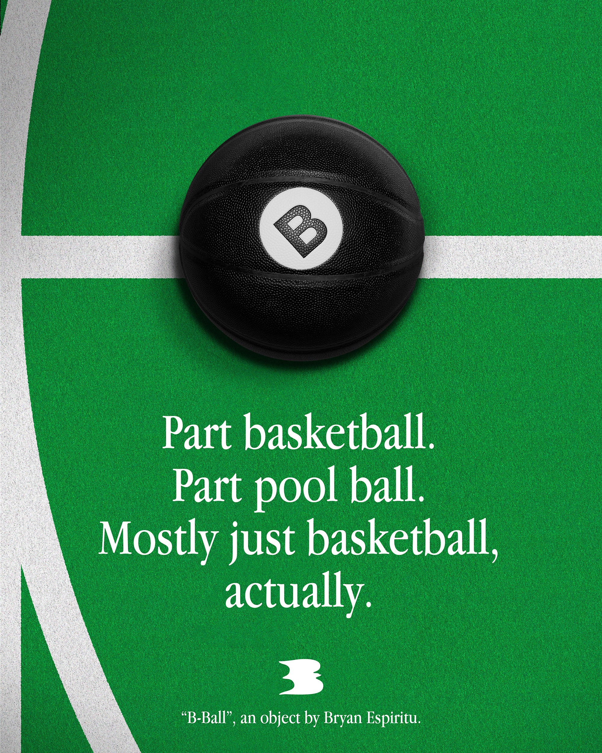 "B"-Ball Basketball