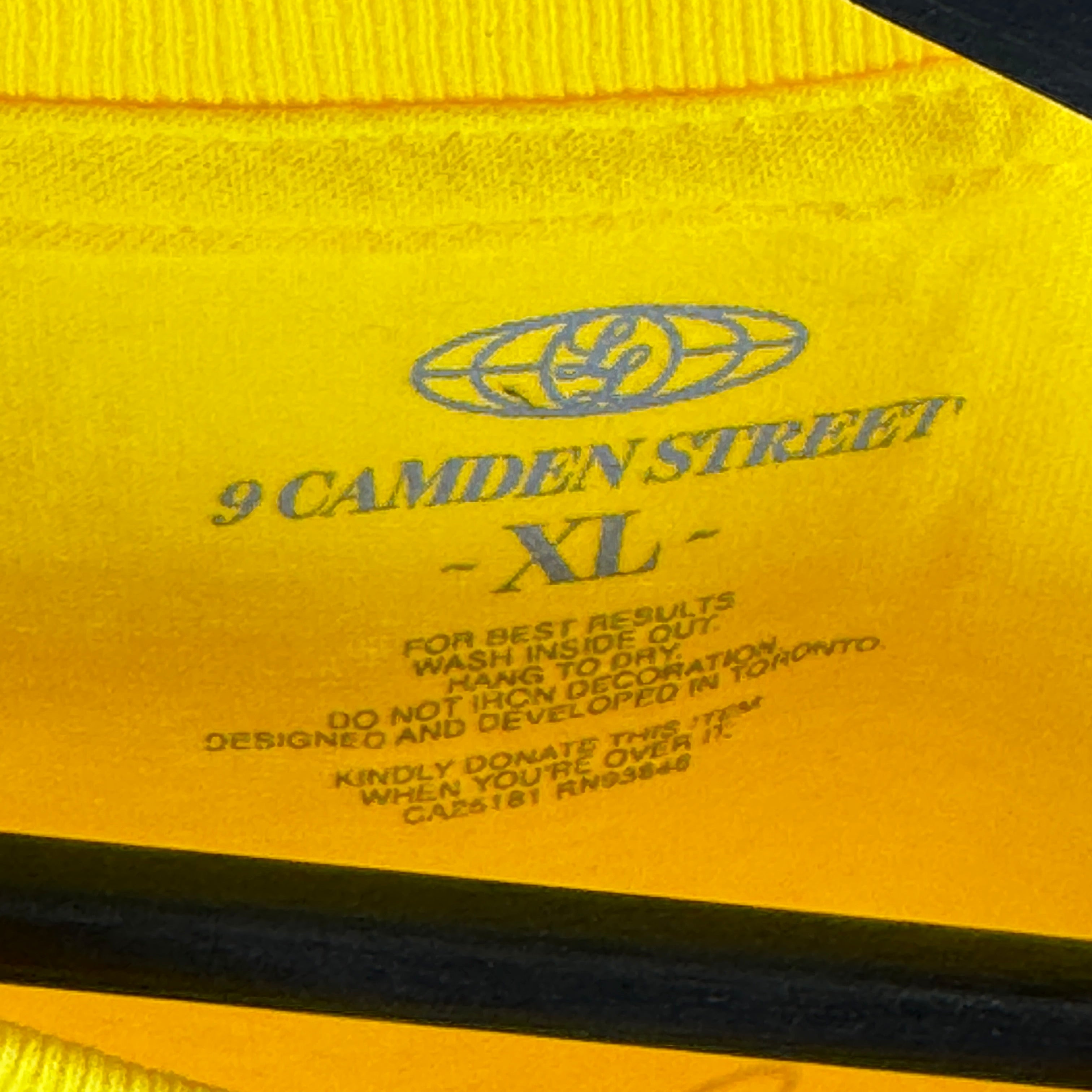 Nothing Changes CFH Tee - YELLOW - (Size XL)