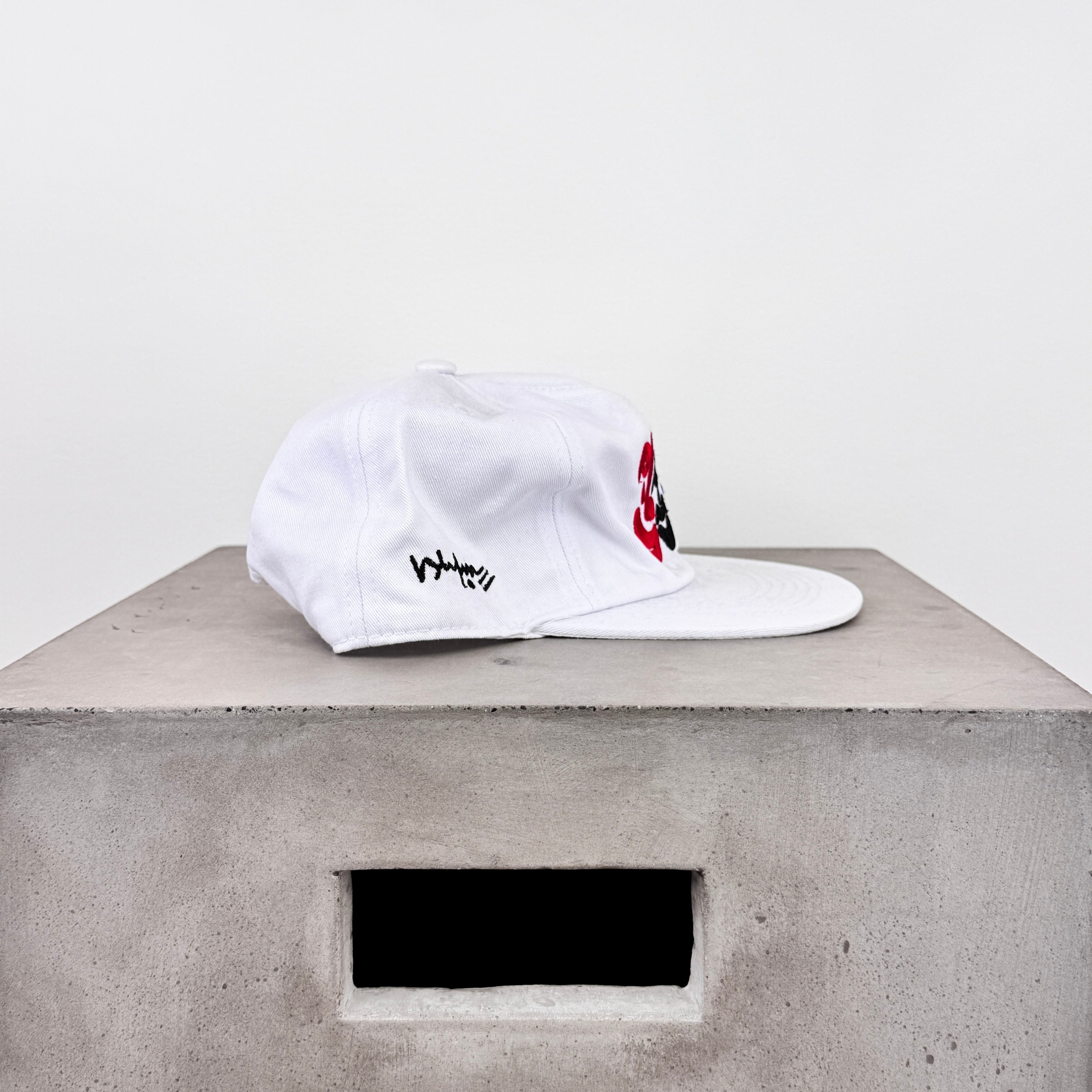 I.L.Y. I.M.U. W.Y.D 5-Panel Snapback Cap - WHITE