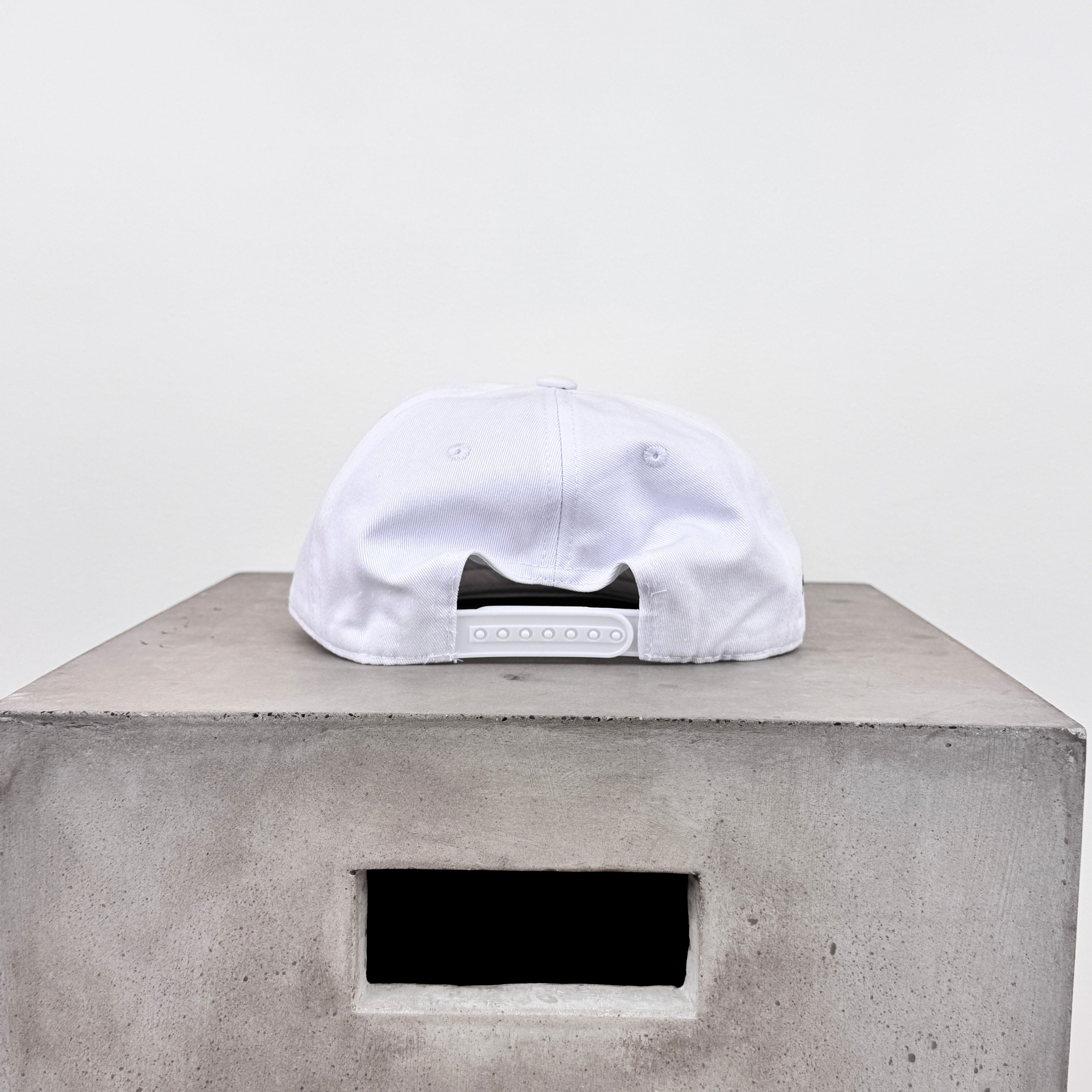 I.L.Y. I.M.U. W.Y.D 5-Panel Snapback Cap - WHITE