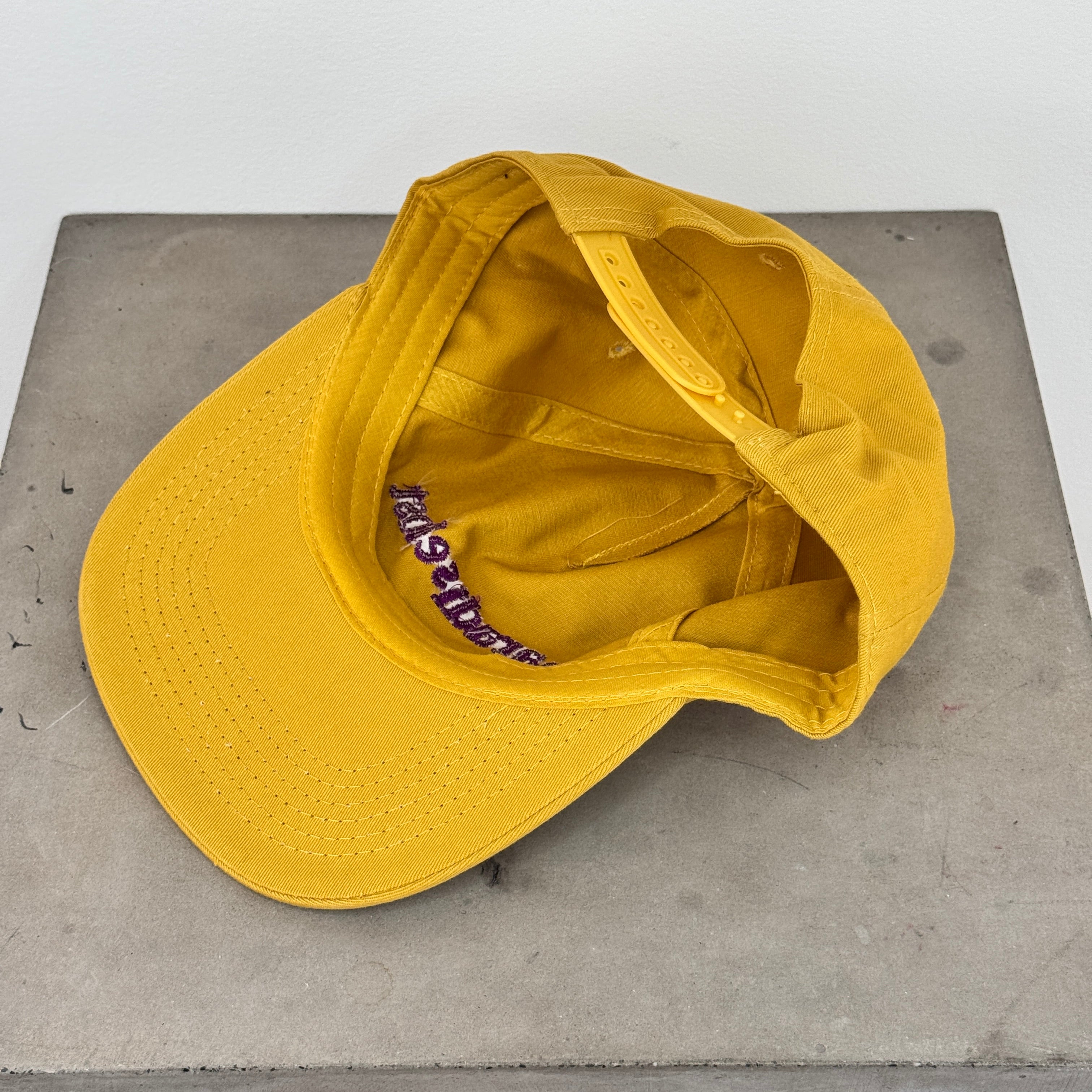 Paradise Lost 5-Panel Snapback Cap - SAMPLE NO LABEL - PLUM/MUSTARD