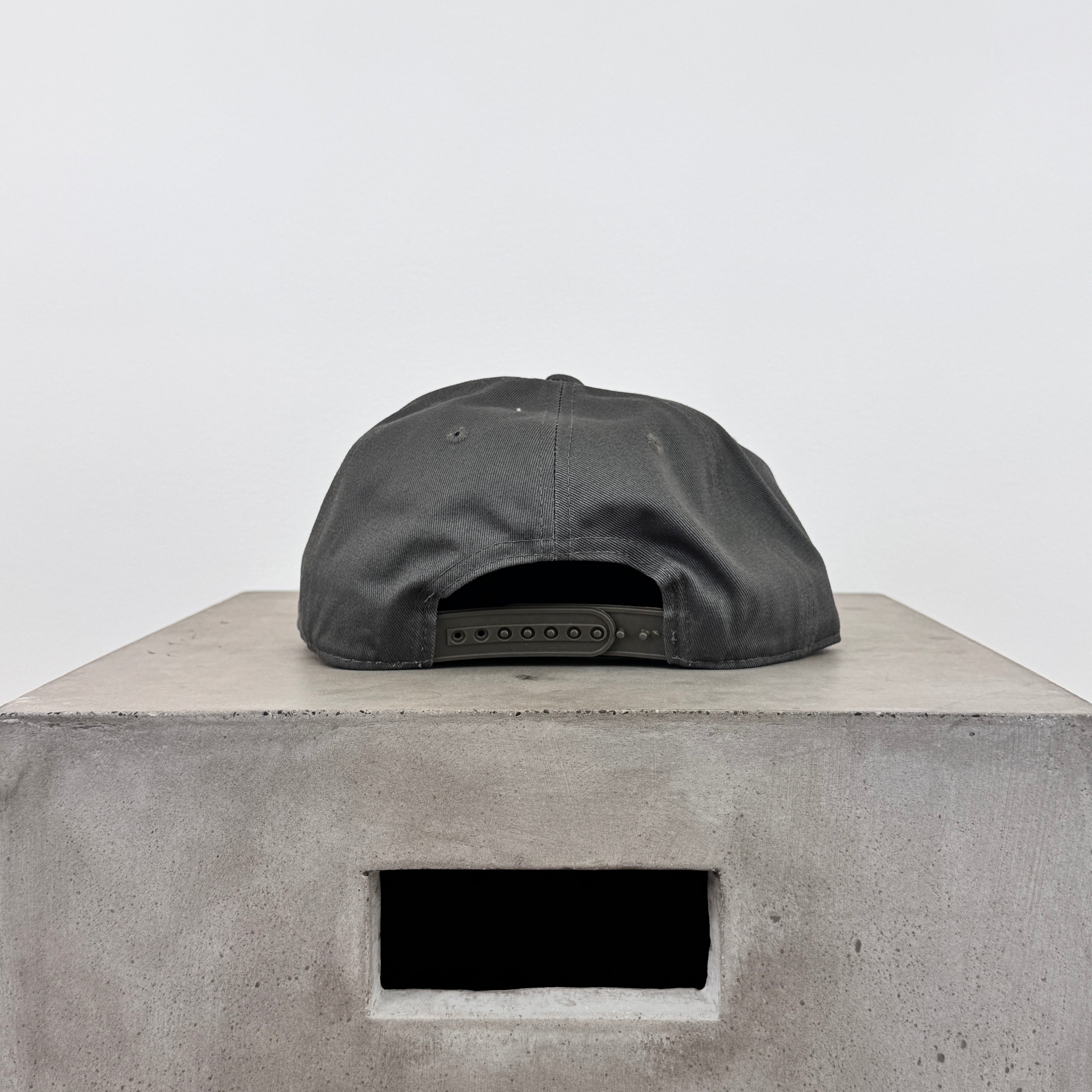 We're Not Alright But We'll Be Fine 5-Panel Snapback Cap - GREY