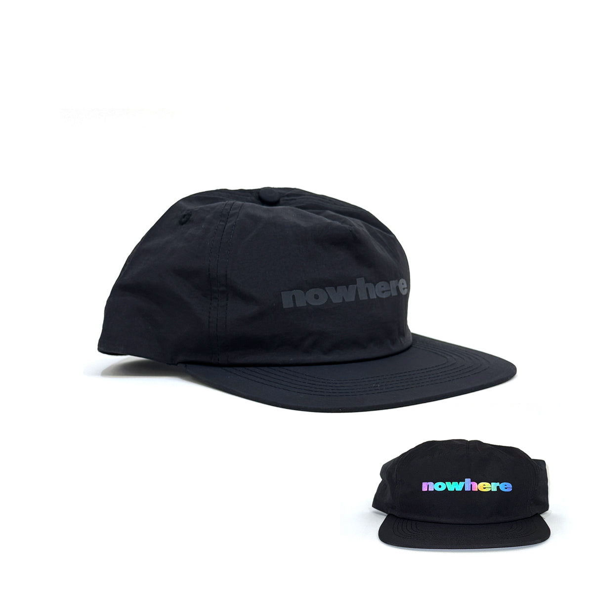 【OVY】Water-Repellent Rip Stop Nylon Hat Cotton Nylon Water-Repellent Bucket Hat (black) | OVY