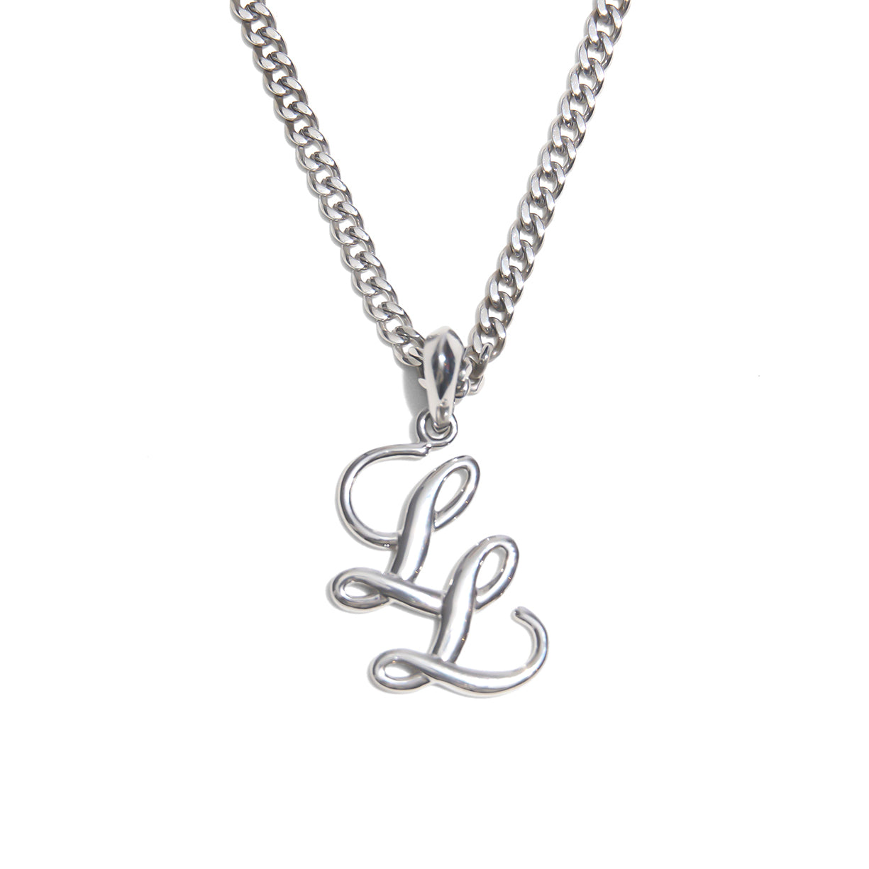 L.L. Logo Necklace [Stainless Steel]