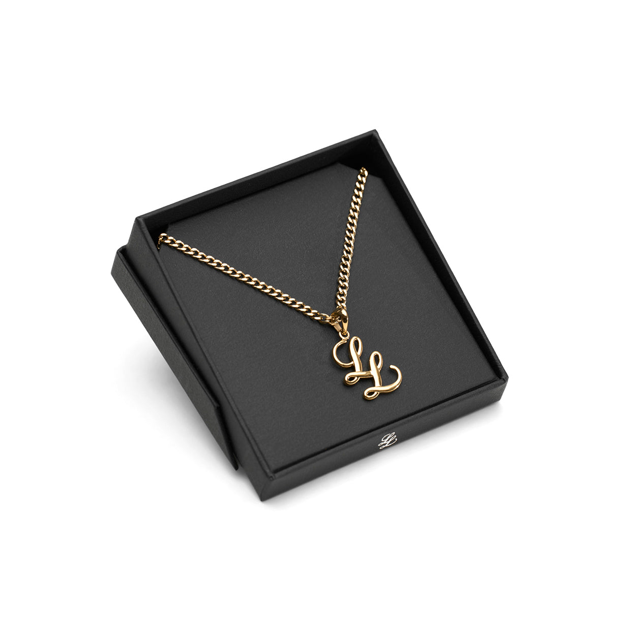 L.L. Logo Necklace [Stainless Steel]