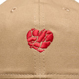 HEARTBROKEN LOGO NEW ERA 9TWENTY CAP [KHAKI]