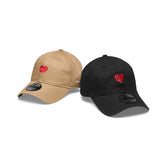 HEARTBROKEN LOGO NEW ERA 9TWENTY CAP [KHAKI]