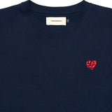 HEARTBROKEN LOGO HEAVYWEIGHT T-SHIRT [NAVY]