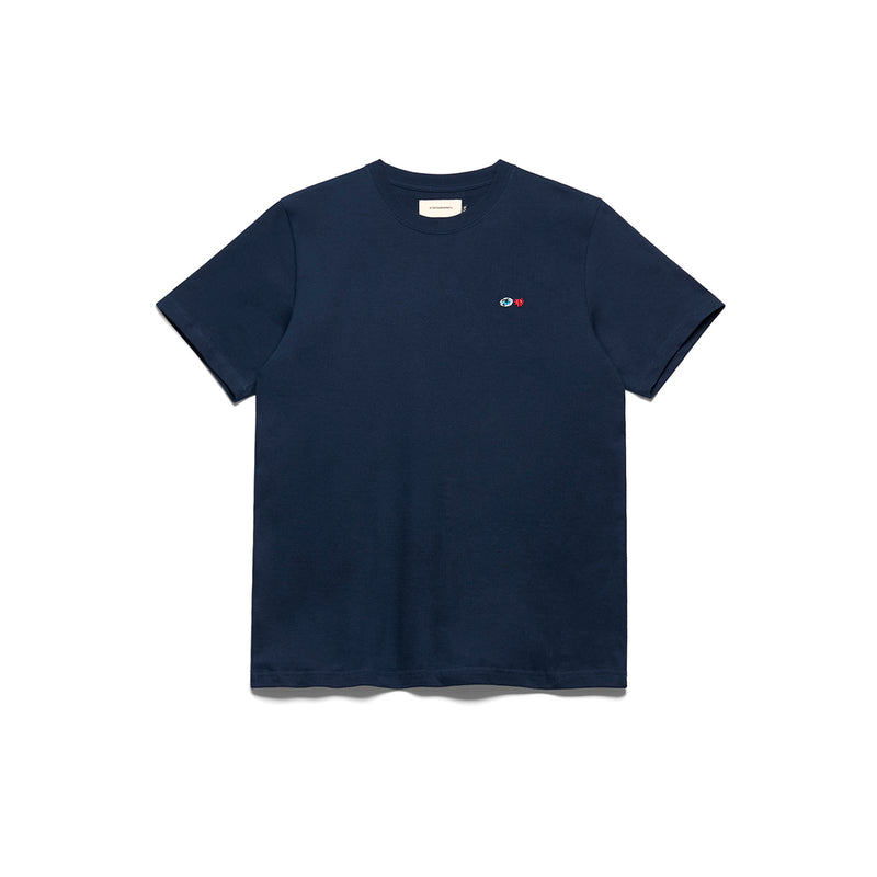 "I LOVE" HANDWORK HEAVYWEIGHT T-SHIRT [NAVY]