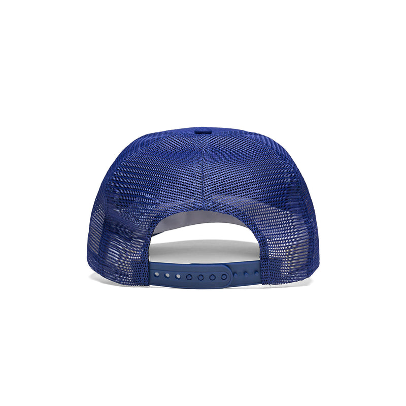 "NOTHING CHANGES" NEW ERA 9FORTY TRUCKER CAP [ROYAL BLUE]