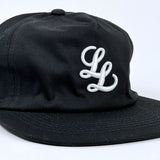 RAISED LL LOGO 5-PANEL CAP [BLACK]