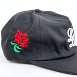 RAISED LL LOGO 5-PANEL CAP [BLACK]