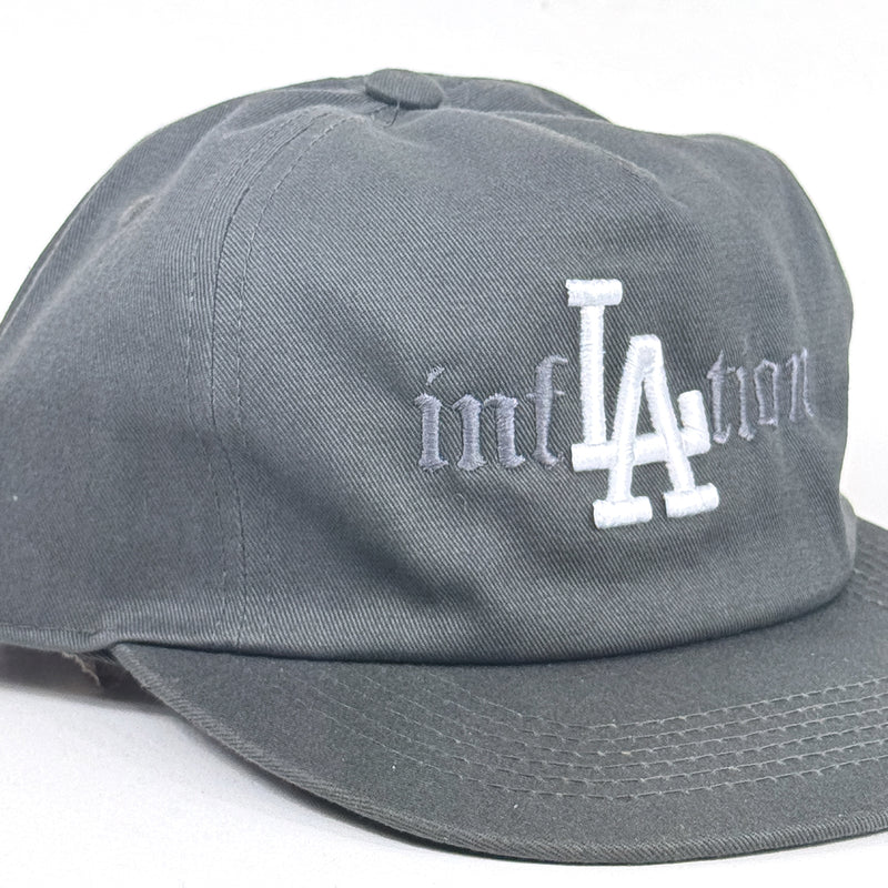 INFLATION 5-PANEL CAP [GREY]