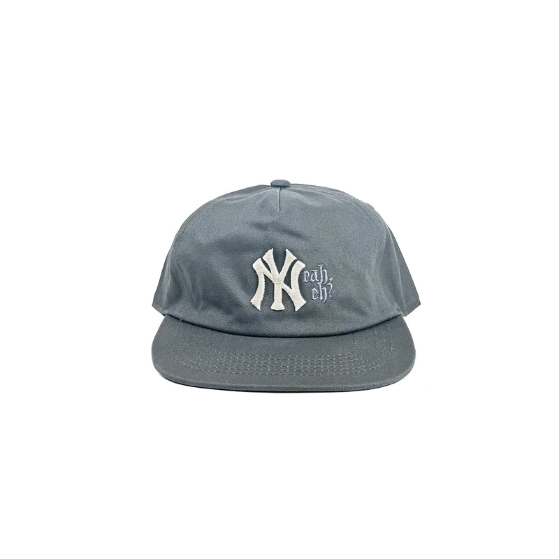 NYEAH EH 5-PANEL CAP [GREY]