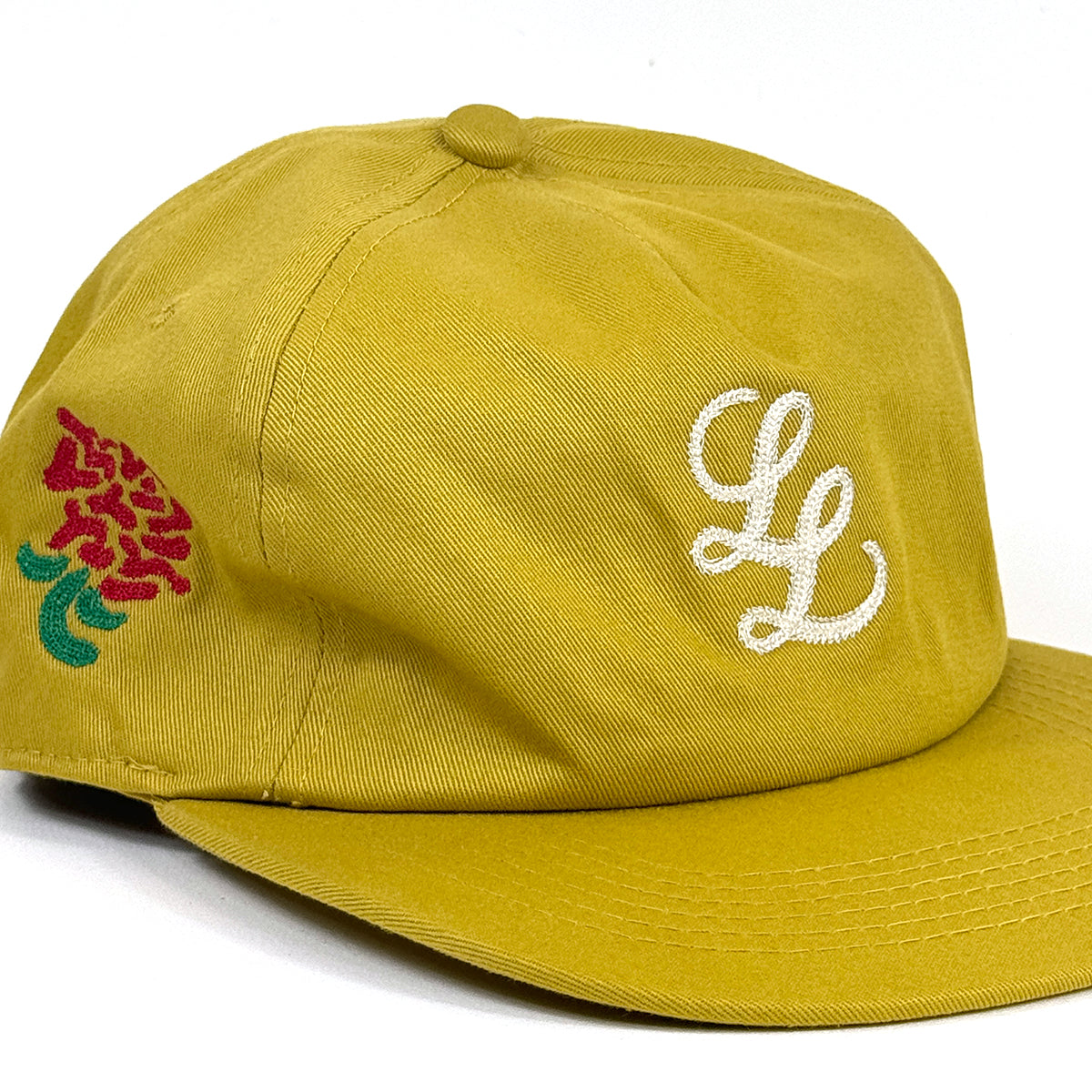 Chain L.L. Logo 5-Panel Cap [Mustard]