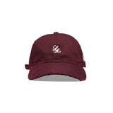 "VINTAGED" STAPLE LL LOGO NEW ERA 9TWENTY CAP [MAROON]