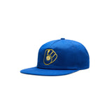 "BREWERY" LOGO 5-PANEL CAP [ROYAL BLUE]