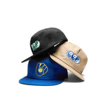 "BREWERY" LOGO 5-PANEL CAP [ROYAL BLUE]