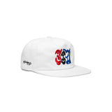 "ILY IMU WYD" LOGO 5-PANEL CAP [WHITE]