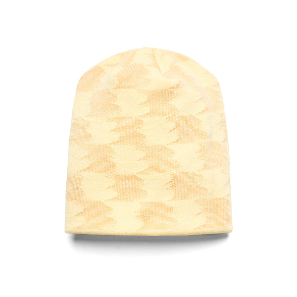 BBE MOTION CHECKER SKULL CAP [BUTTER CREAM]