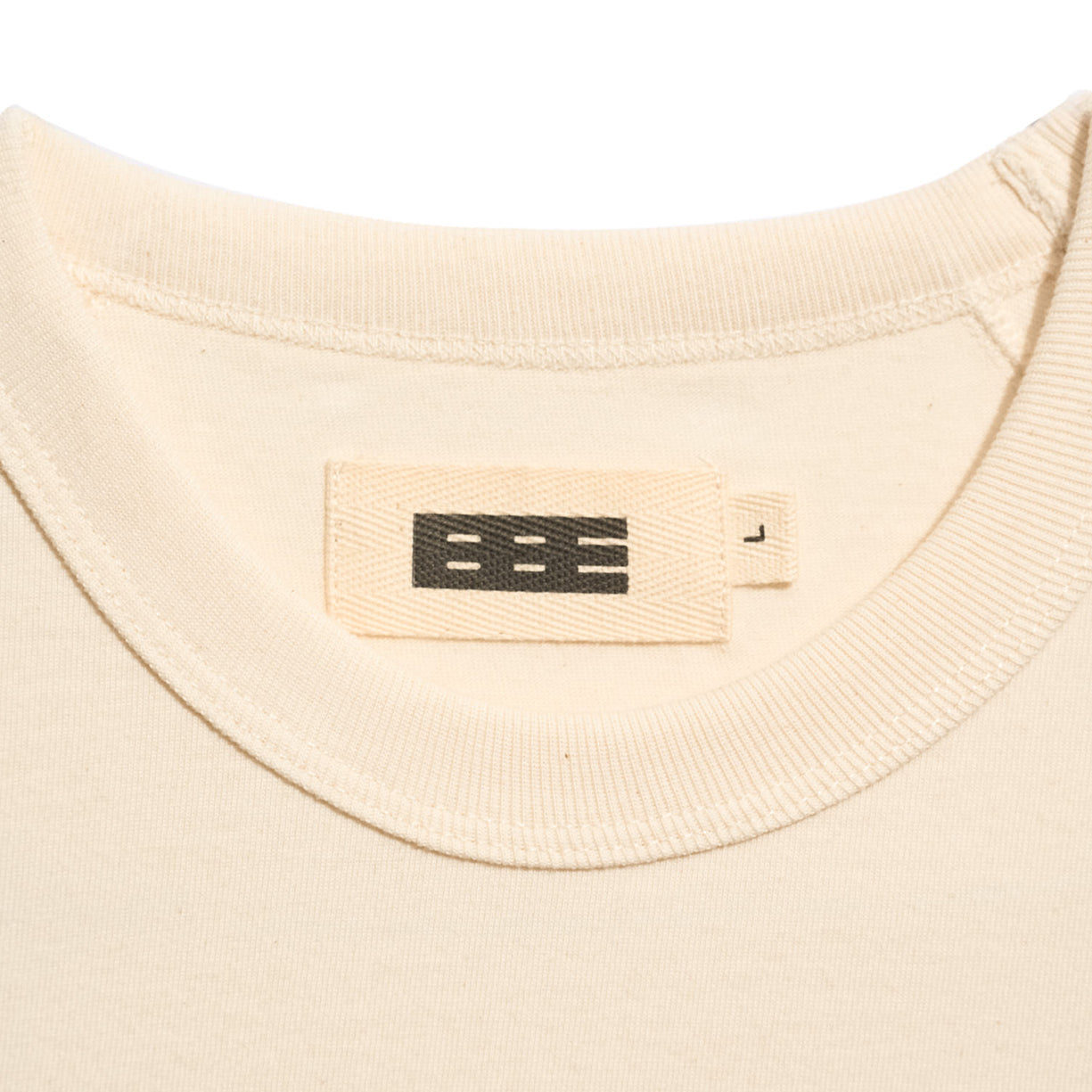 Cropped Raglan T-Shirt [Natural]