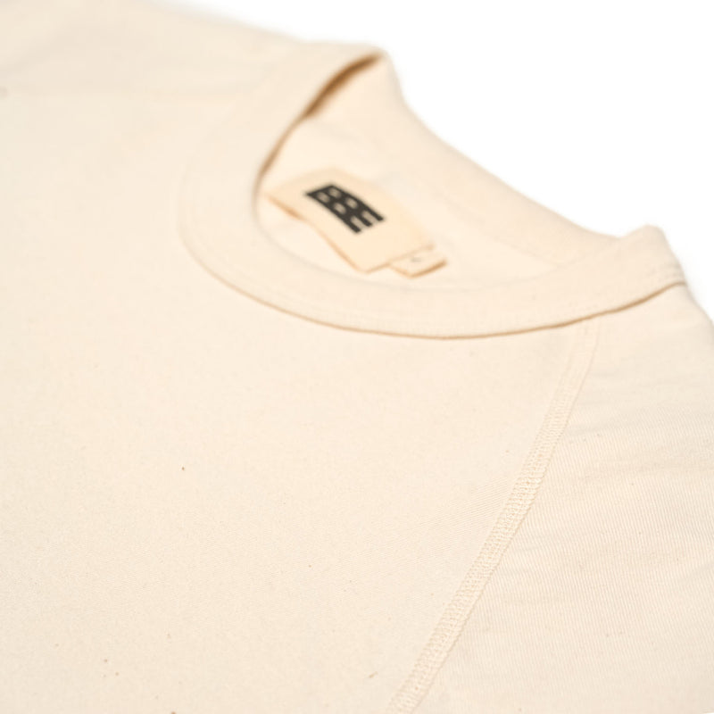 BBE RAGLAN SCOOP T-SHIRT [NATURAL]