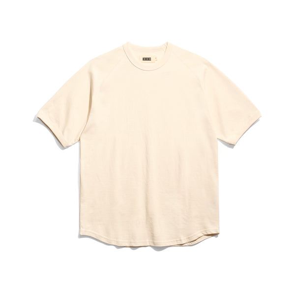 BBE RAGLAN SCOOP T-SHIRT [NATURAL]