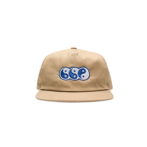 "ZEN" LOGO 5-PANEL CAP [KHAKI]