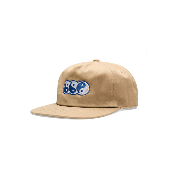 "ZEN" LOGO 5-PANEL CAP [KHAKI]