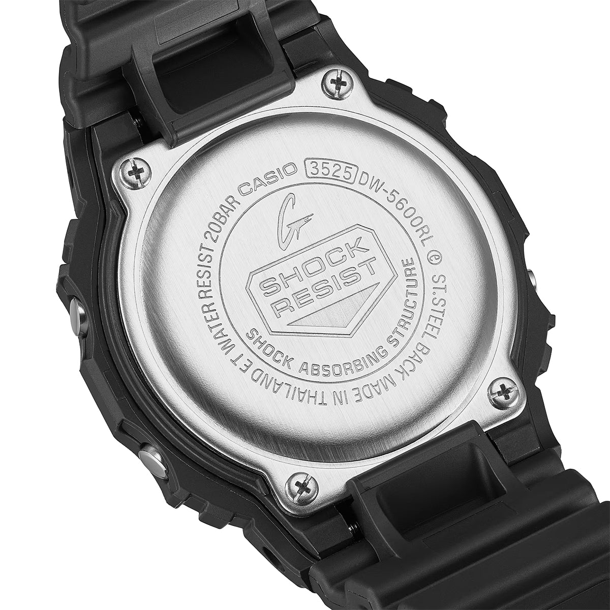 Casio G-Shock DW-5600RL-1 Digital Watch [Black/Multi]