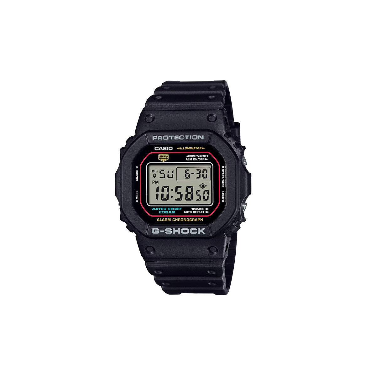 Casio G-Shock DW-5600RL-1 Digital Watch [Black/Multi]