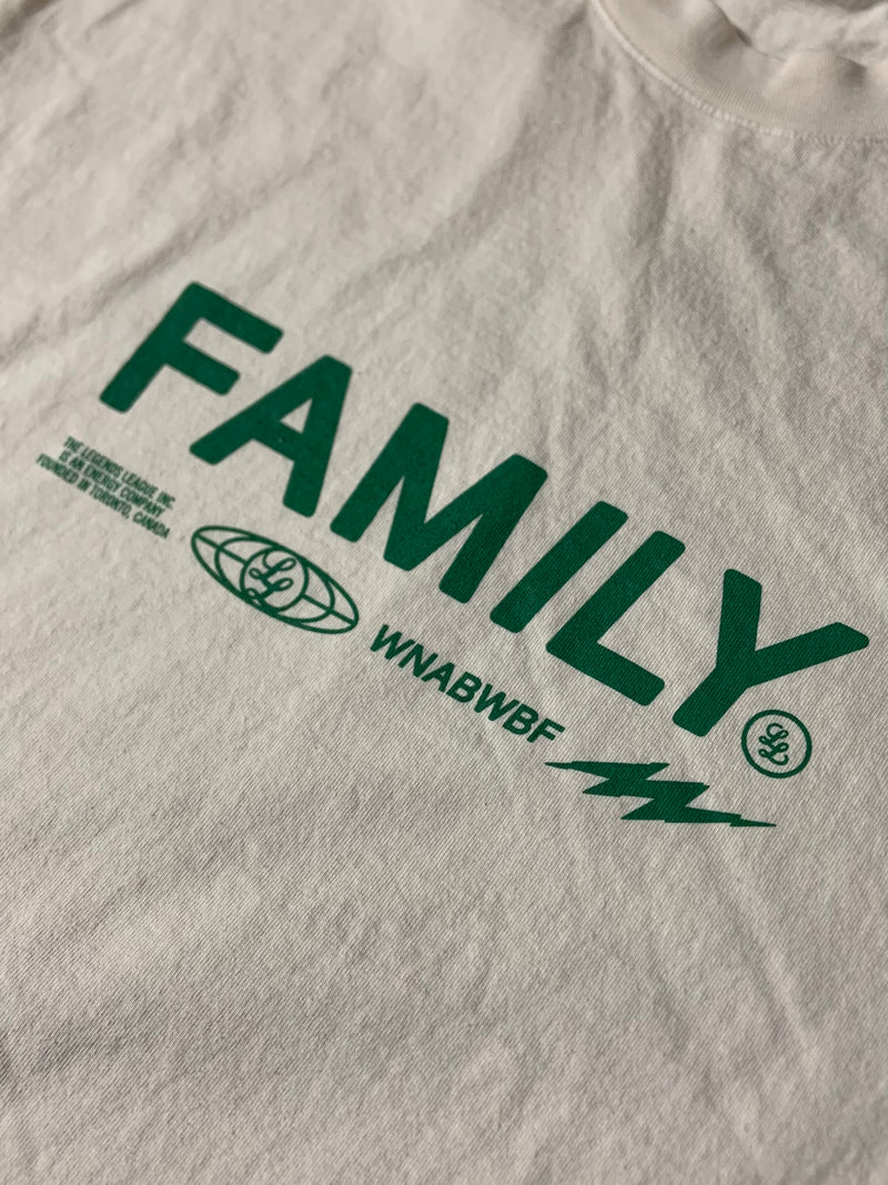 "LL FAMILY" T-SHIRT [NATURAL]