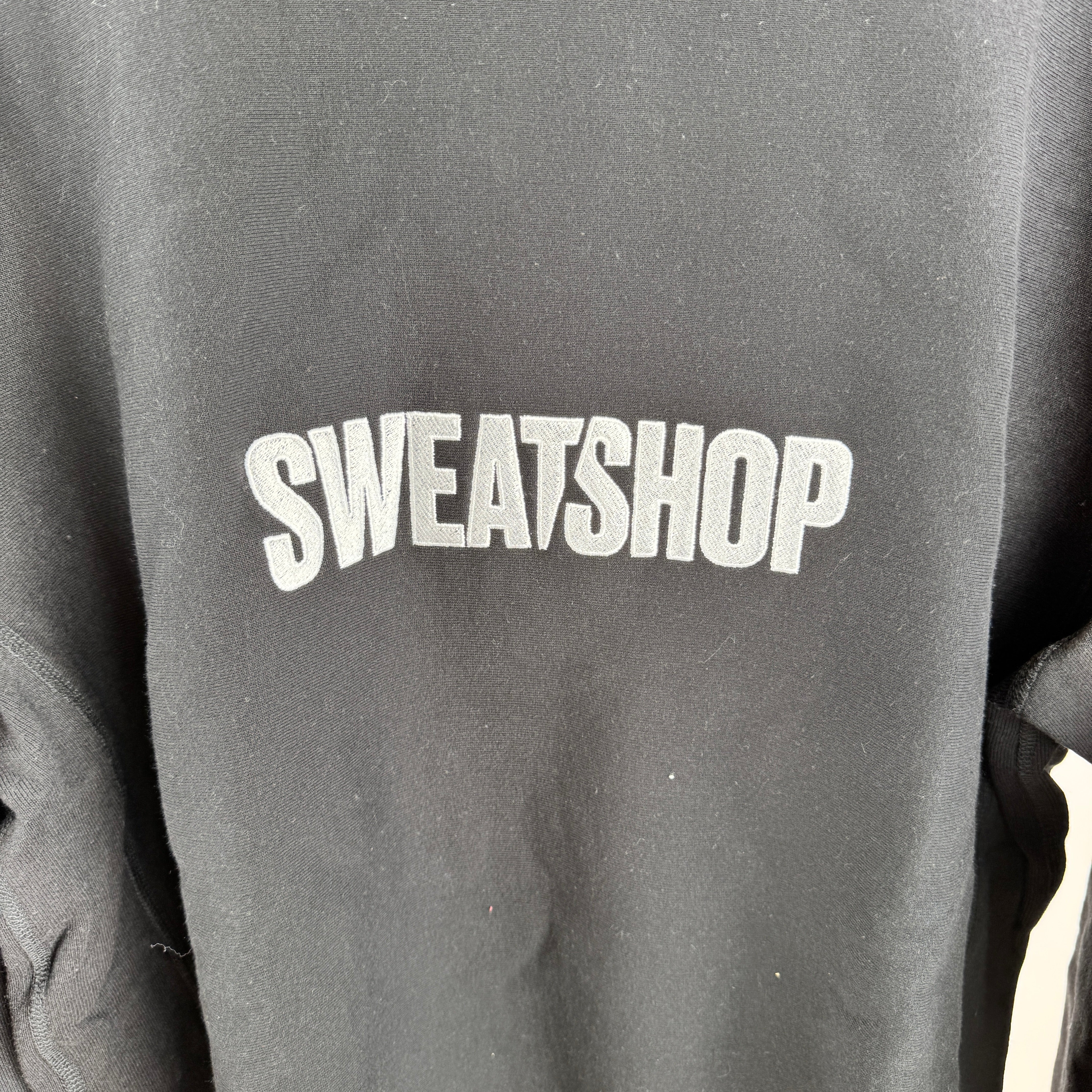LL Sweat/Shop Crewneck Sweater - BLACK - (Size XXL)