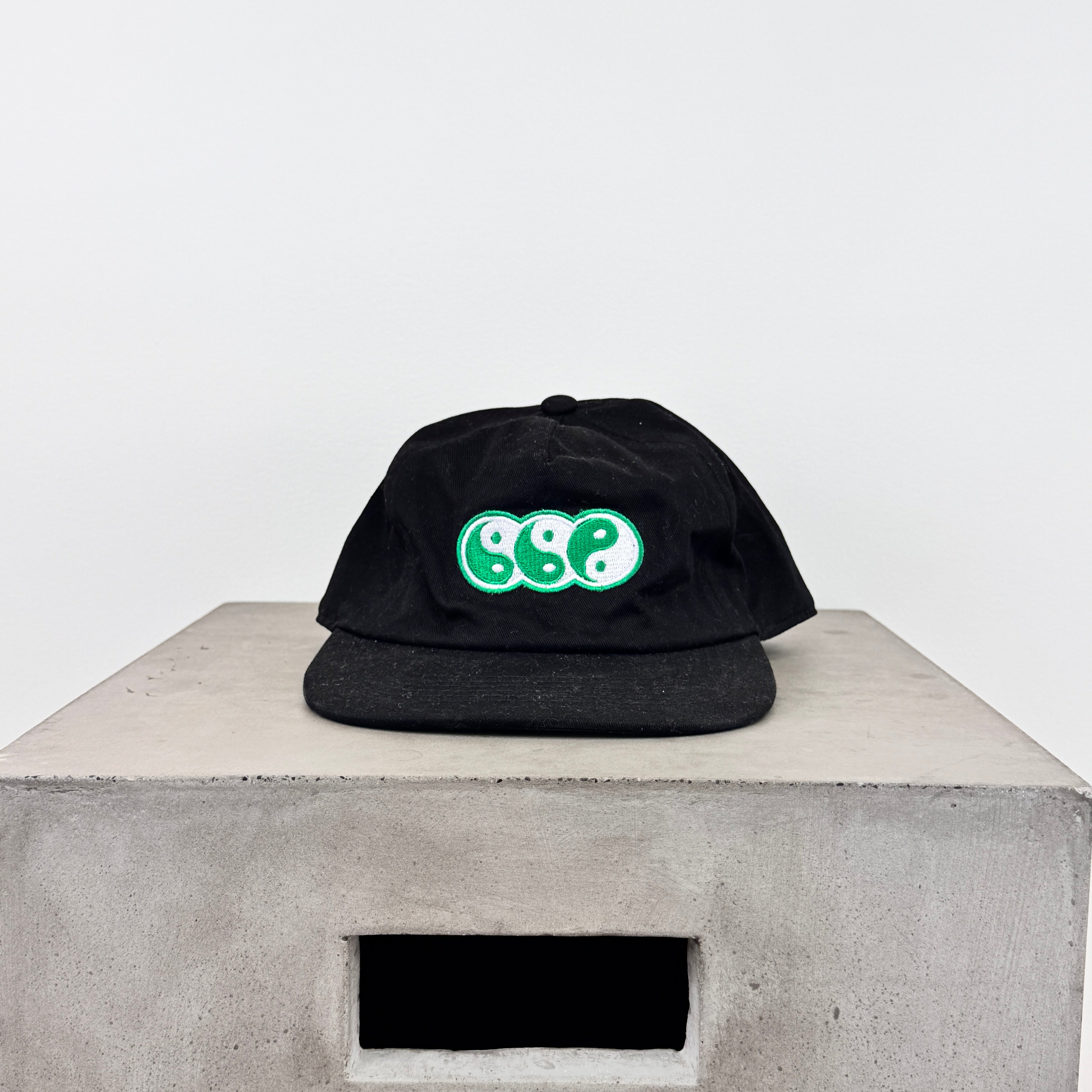 BBE Zen Logo 5-Panel Snapback Cap* - Personal Collection - BLACK