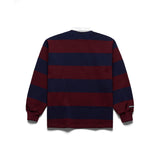 BARBARIAN STAPLE LL LONG SLEEVE RUGBY SHIRT [NAVY/HARVARD]