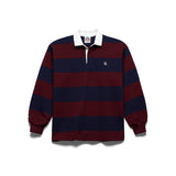 BARBARIAN STAPLE LL LONG SLEEVE RUGBY SHIRT [NAVY/HARVARD]