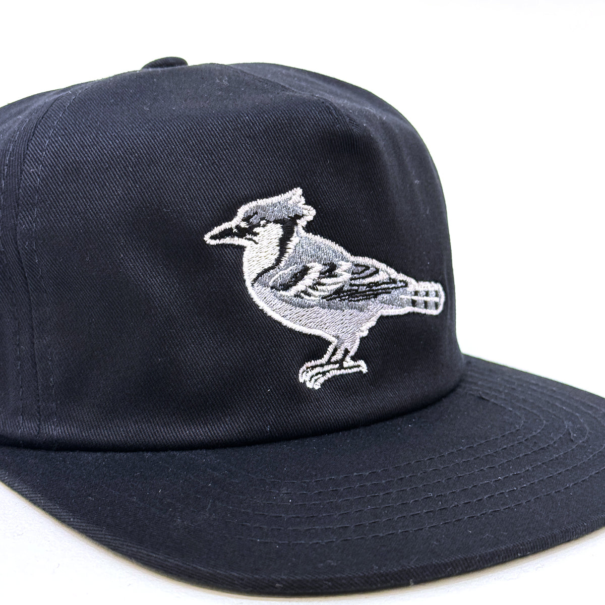 "Black Bird" 5-Panel Cap [Black]
