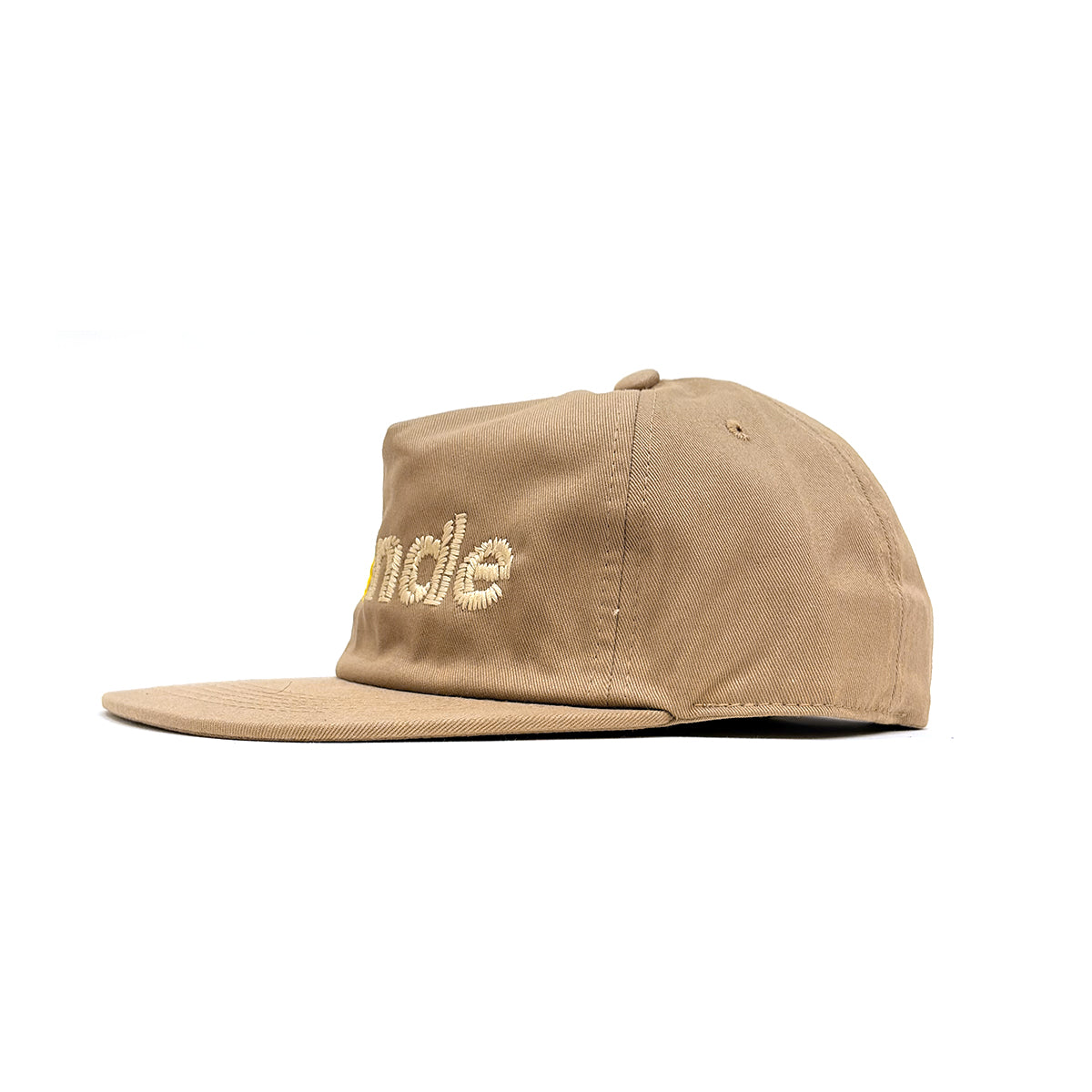 "Handwork" Blonde Low-Pro 5-Panel Cap [Khaki]
