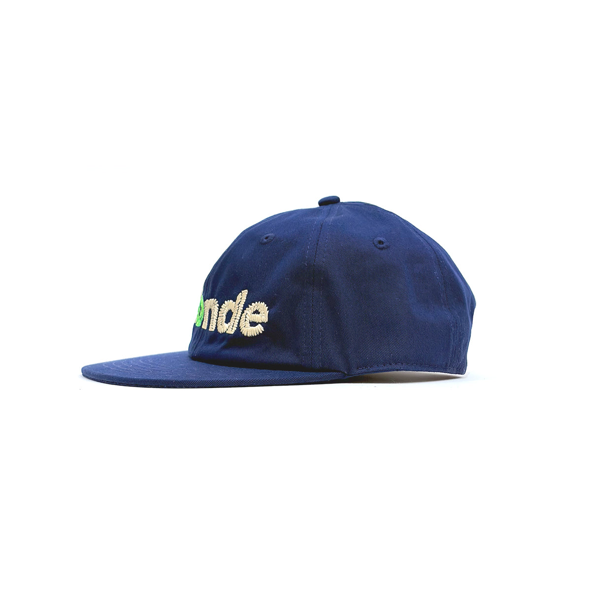 "Handwork" Blonde Low-Pro 6-Panel Cap [Navy]