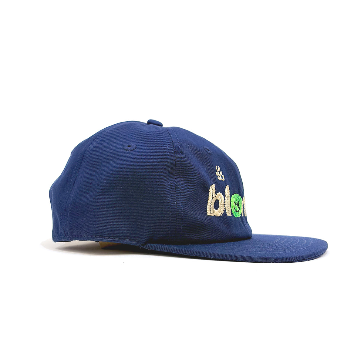 "Handwork" Blonde Low-Pro 6-Panel Cap [Navy]