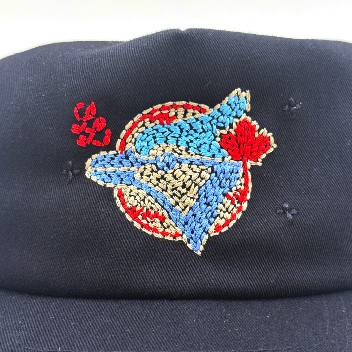 "Handwork" Jays Logo 5-Panel Cap [Black]