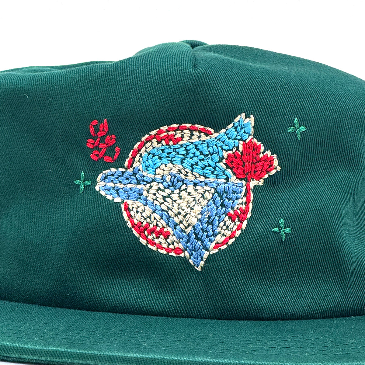 "Handwork" Jays Logo 5-Panel Cap [Green]