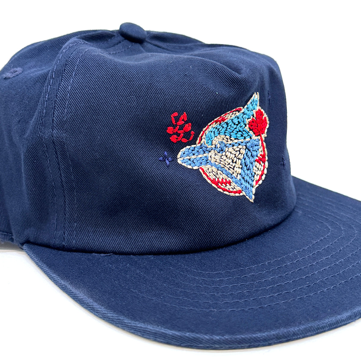 "Handwork" Jays Logo 5-Panel Cap [True Navy]
