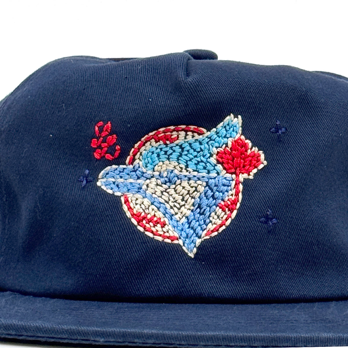 "Handwork" Jays Logo 5-Panel Cap [True Navy]