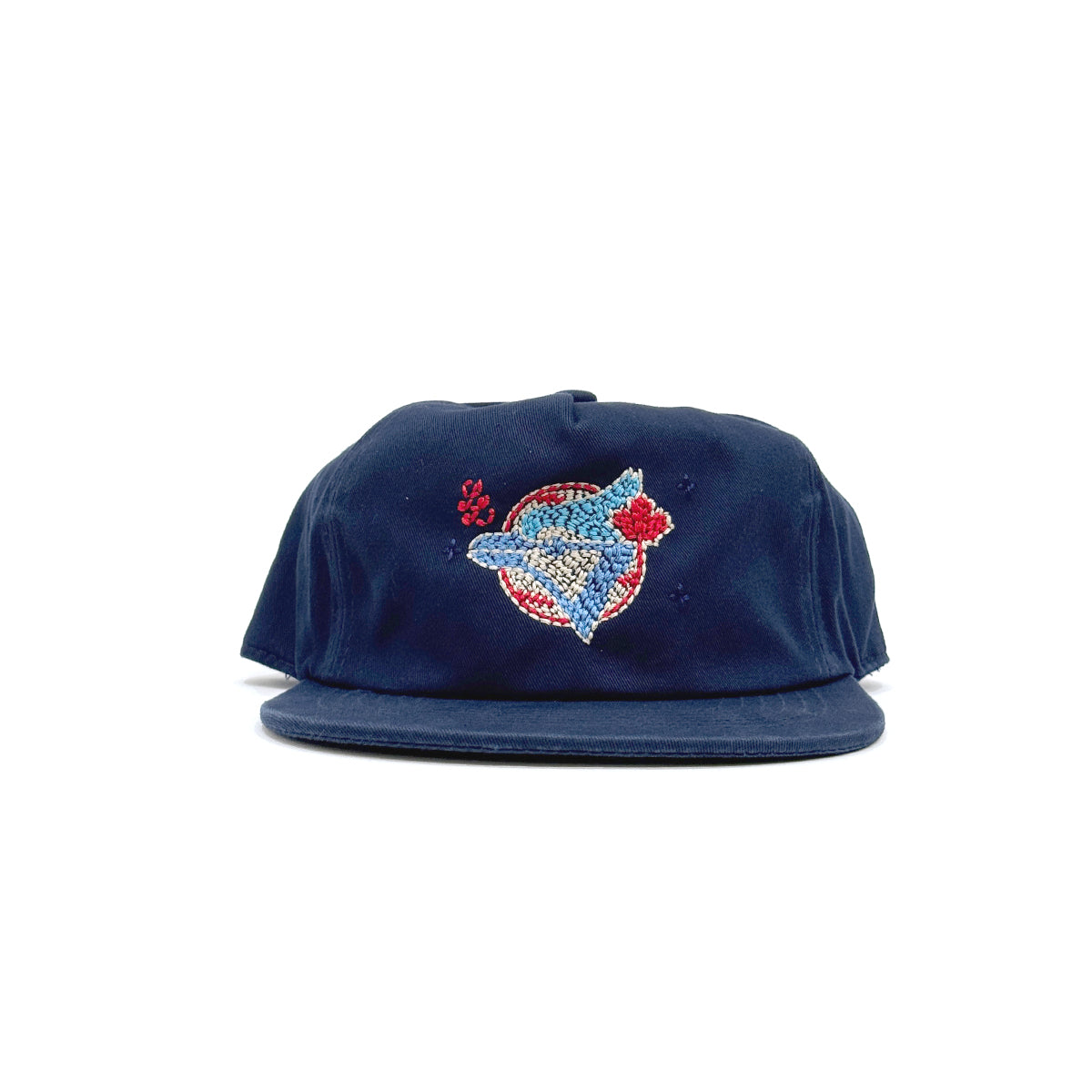 "Handwork" Jays Logo 5-Panel Cap [True Navy]