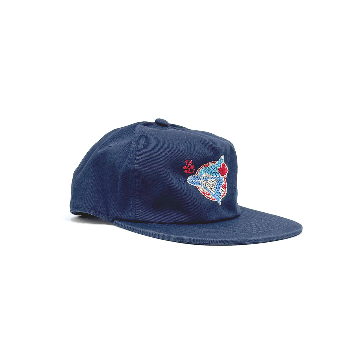 "Handwork" Jays Logo 5-Panel Cap [True Navy]