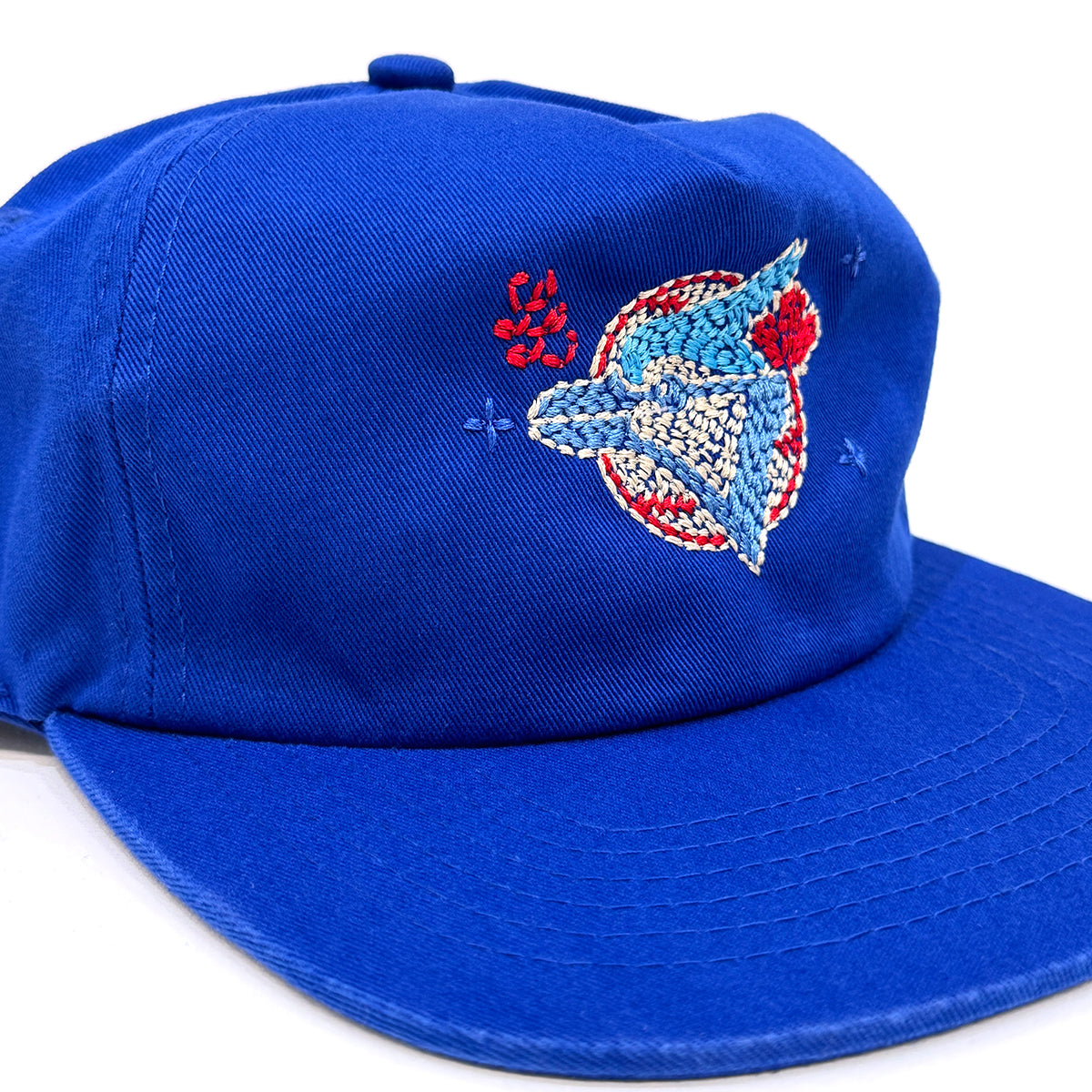 "Handwork" Jays Logo 5-Panel Cap [Royal Blue]