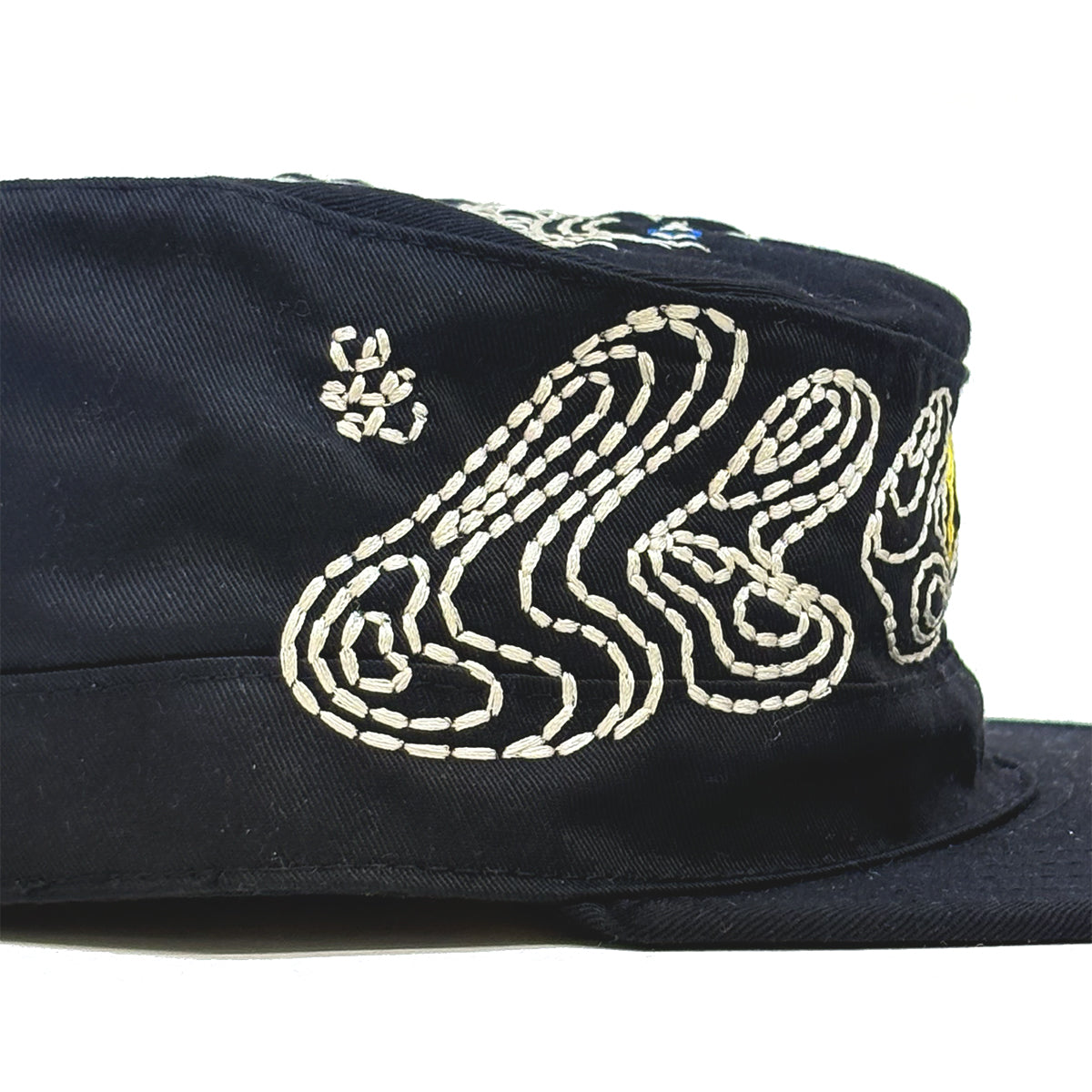 "Handwork" LLOST Castro Adjustable Army Cap [Black]