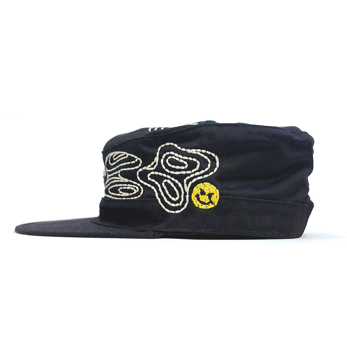 "Handwork" LLOST Castro Adjustable Army Cap [Black]